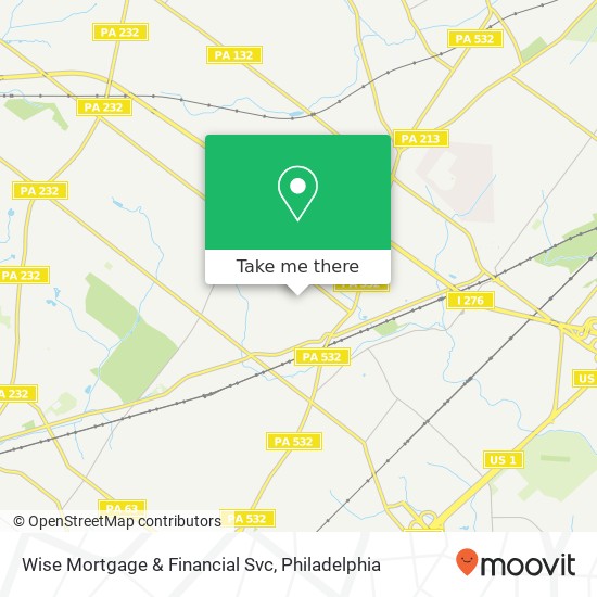 Wise Mortgage & Financial Svc map