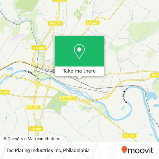 Tec Plating Industries Inc map