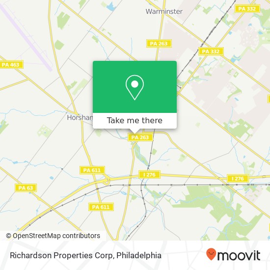 Richardson Properties Corp map