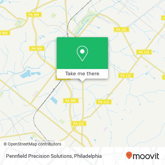 Pennfield Precision Solutions map