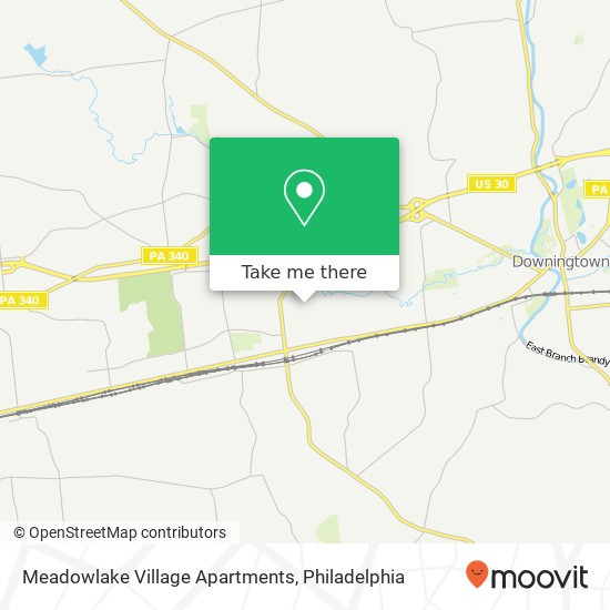 Meadowlake Village Apartments map