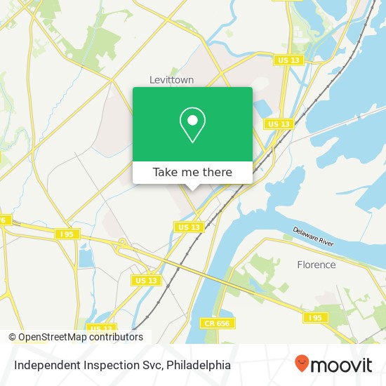 Independent Inspection Svc map