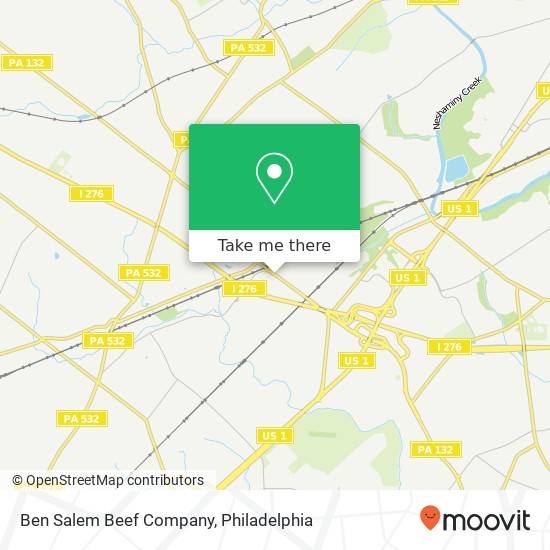 Ben Salem Beef Company map
