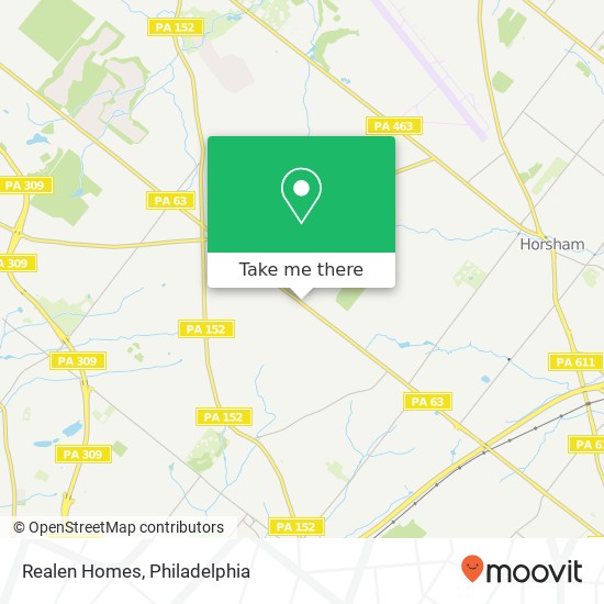 Mapa de Realen Homes