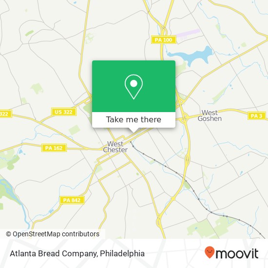Atlanta Bread Company map