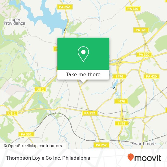 Mapa de Thompson Loyle Co Inc