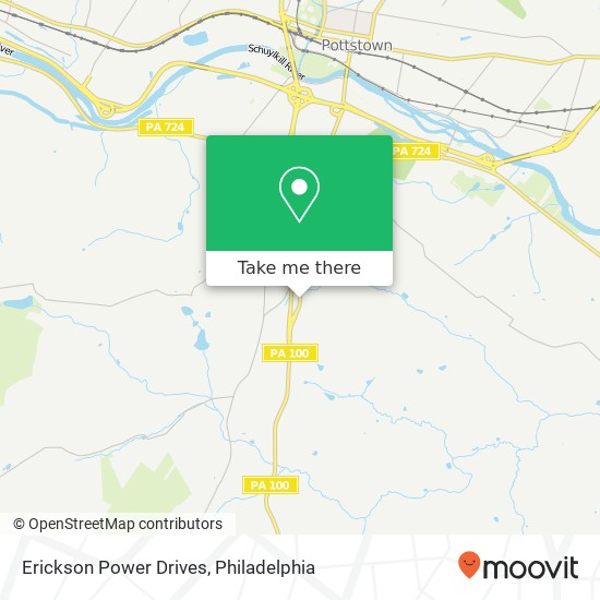 Mapa de Erickson Power Drives