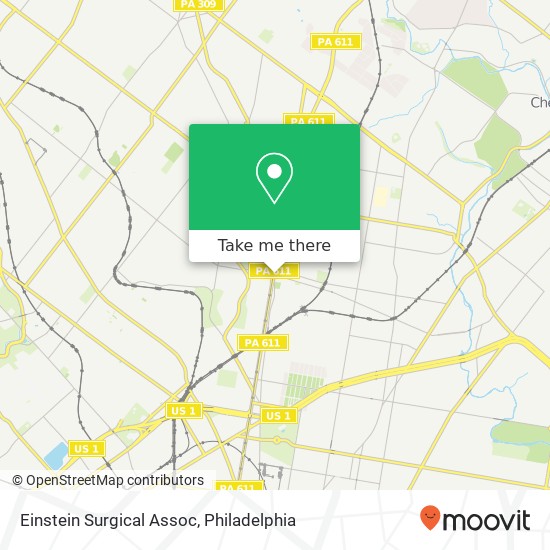 Einstein Surgical Assoc map