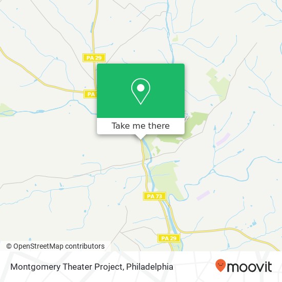 Mapa de Montgomery Theater Project