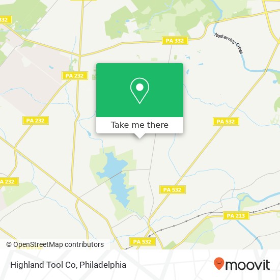 Mapa de Highland Tool Co