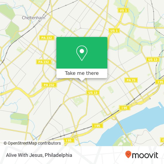 Mapa de Alive With Jesus