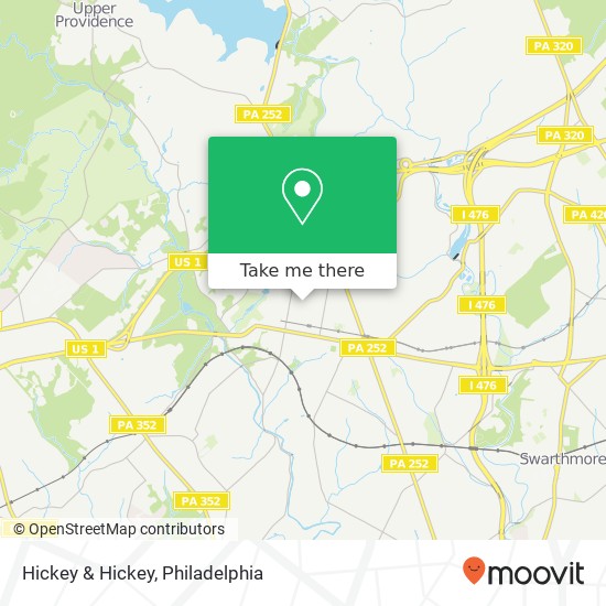 Hickey & Hickey map