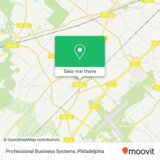 Professional Business Systems map
