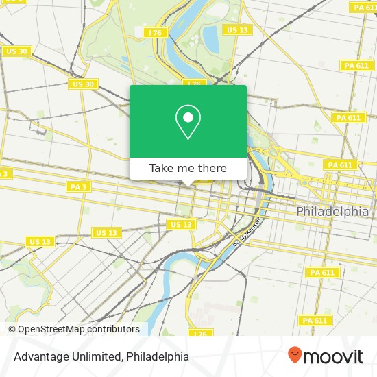 Advantage Unlimited map