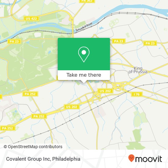 Covalent Group Inc map