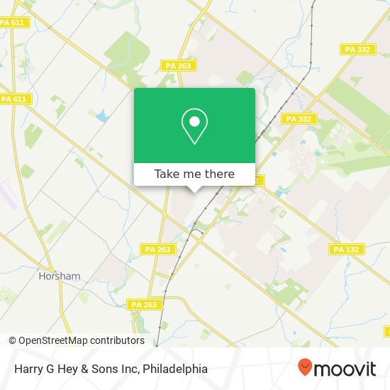 Mapa de Harry G Hey & Sons Inc