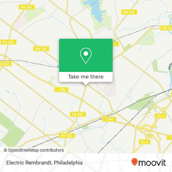 Electric Rembrandt map