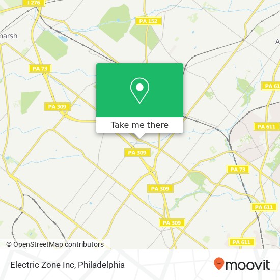 Electric Zone Inc map