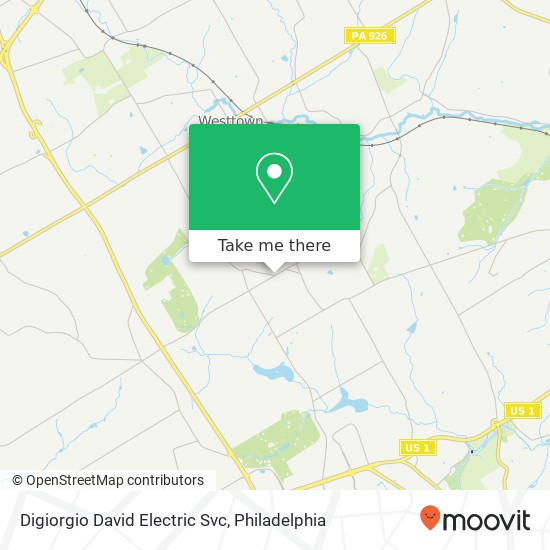 Digiorgio David Electric Svc map