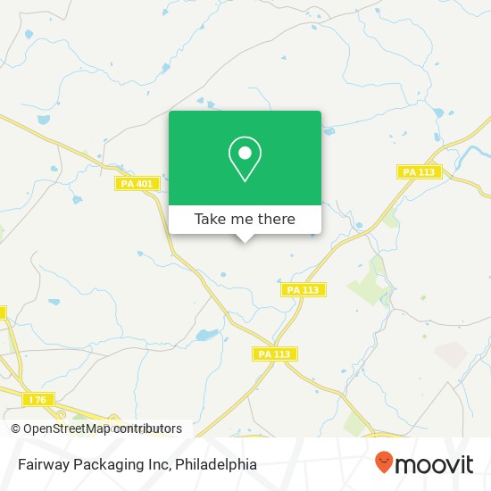 Fairway Packaging Inc map