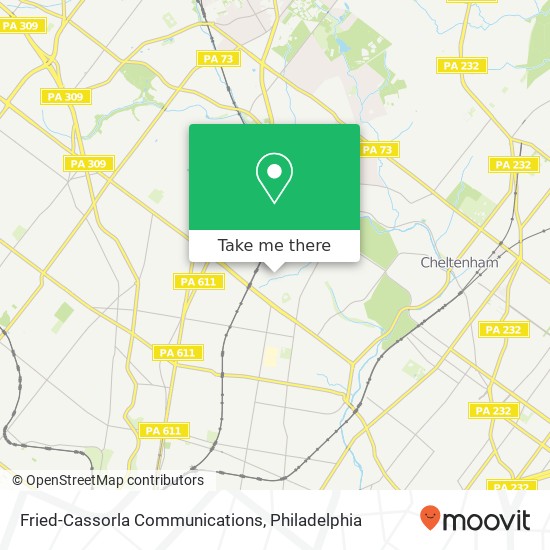 Mapa de Fried-Cassorla Communications