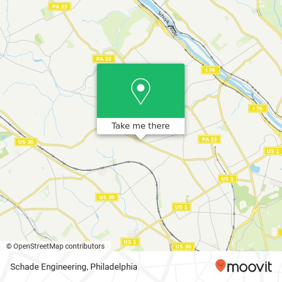 Schade Engineering map