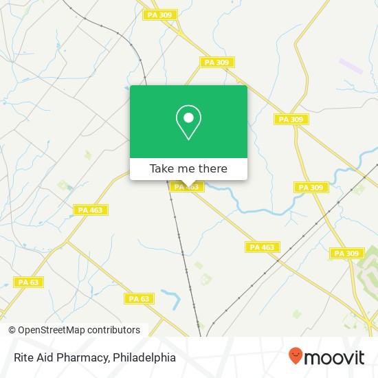 Mapa de Rite Aid Pharmacy