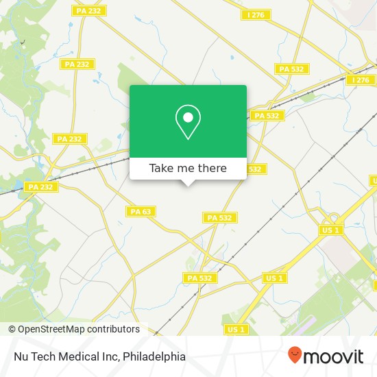 Mapa de Nu Tech Medical Inc