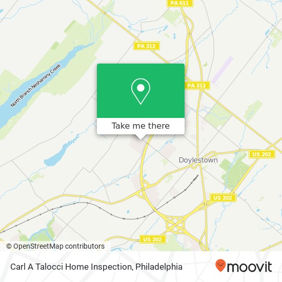 Mapa de Carl A Talocci Home Inspection