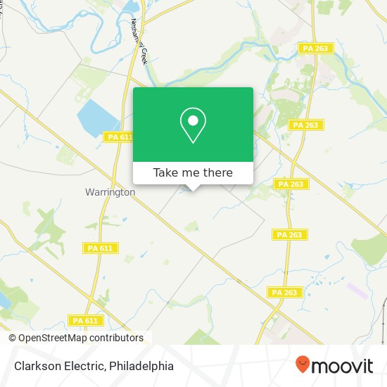 Clarkson Electric map