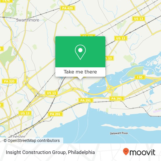 Insight Construction Group map