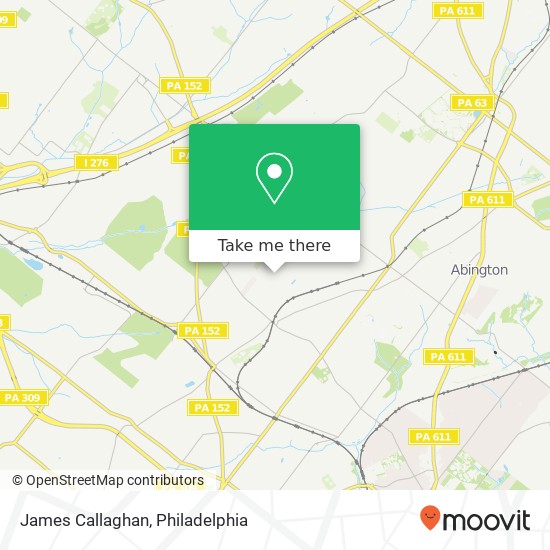 James Callaghan map