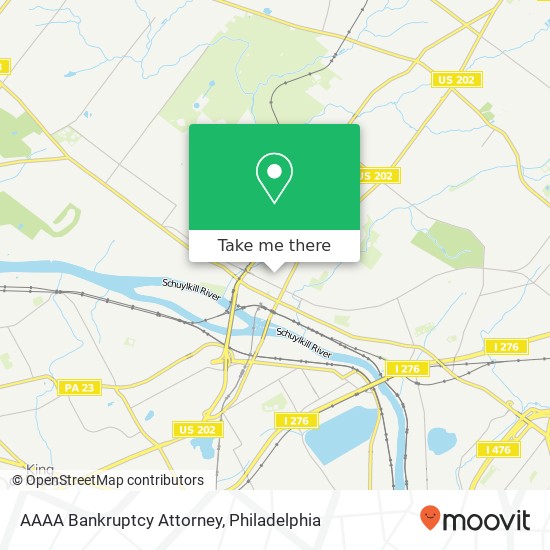 AAAA Bankruptcy Attorney map