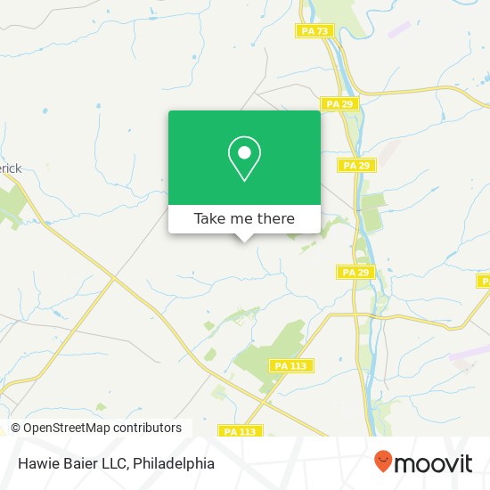 Hawie Baier LLC map