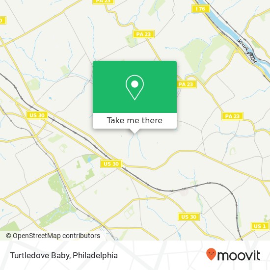 Mapa de Turtledove Baby