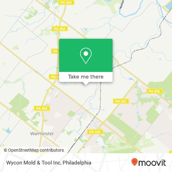 Wycon Mold & Tool Inc map