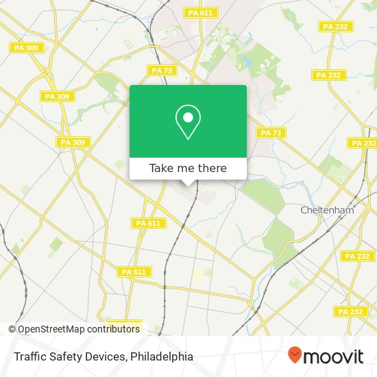 Mapa de Traffic Safety Devices