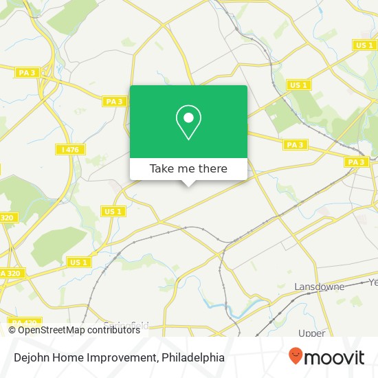 Mapa de Dejohn Home Improvement