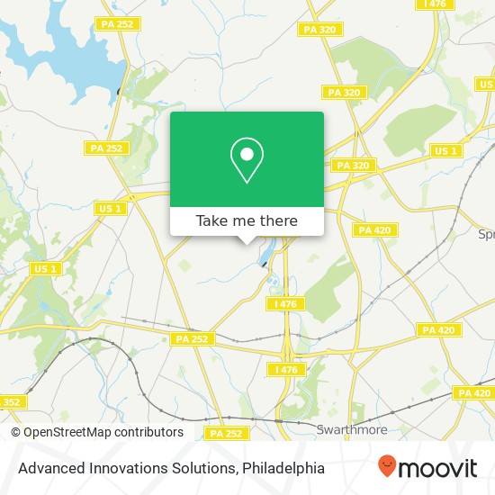 Advanced Innovations Solutions map