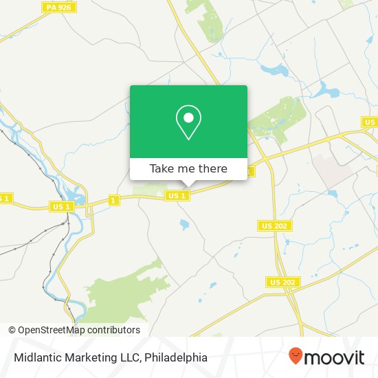 Mapa de Midlantic Marketing LLC