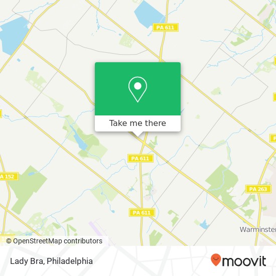 Lady Bra map