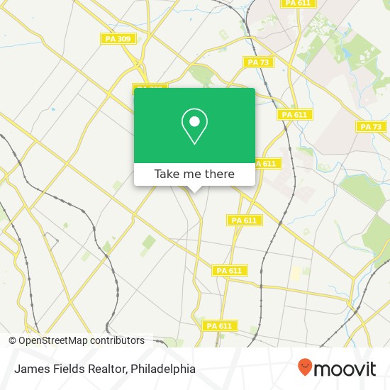 Mapa de James Fields Realtor