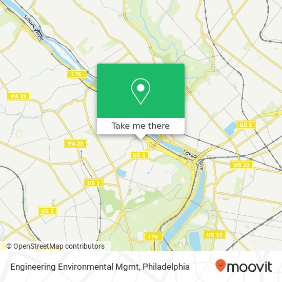 Engineering Environmental Mgmt map