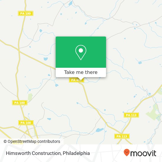 Mapa de Himsworth Construction