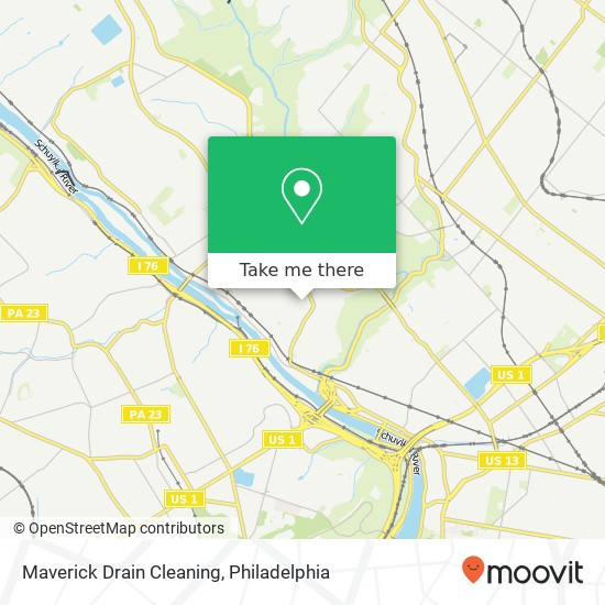 Mapa de Maverick Drain Cleaning