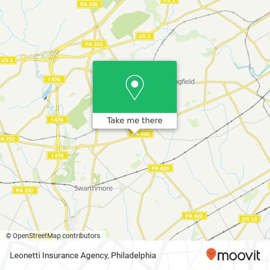 Leonetti Insurance Agency map