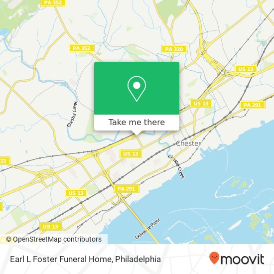 Mapa de Earl L Foster Funeral Home