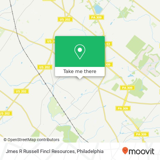 Mapa de Jmes R Russell Fincl Resources