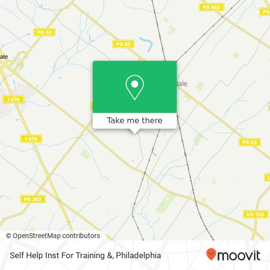 Self Help Inst For Training & map