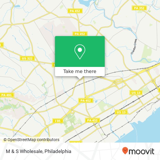 Mapa de M & S Wholesale